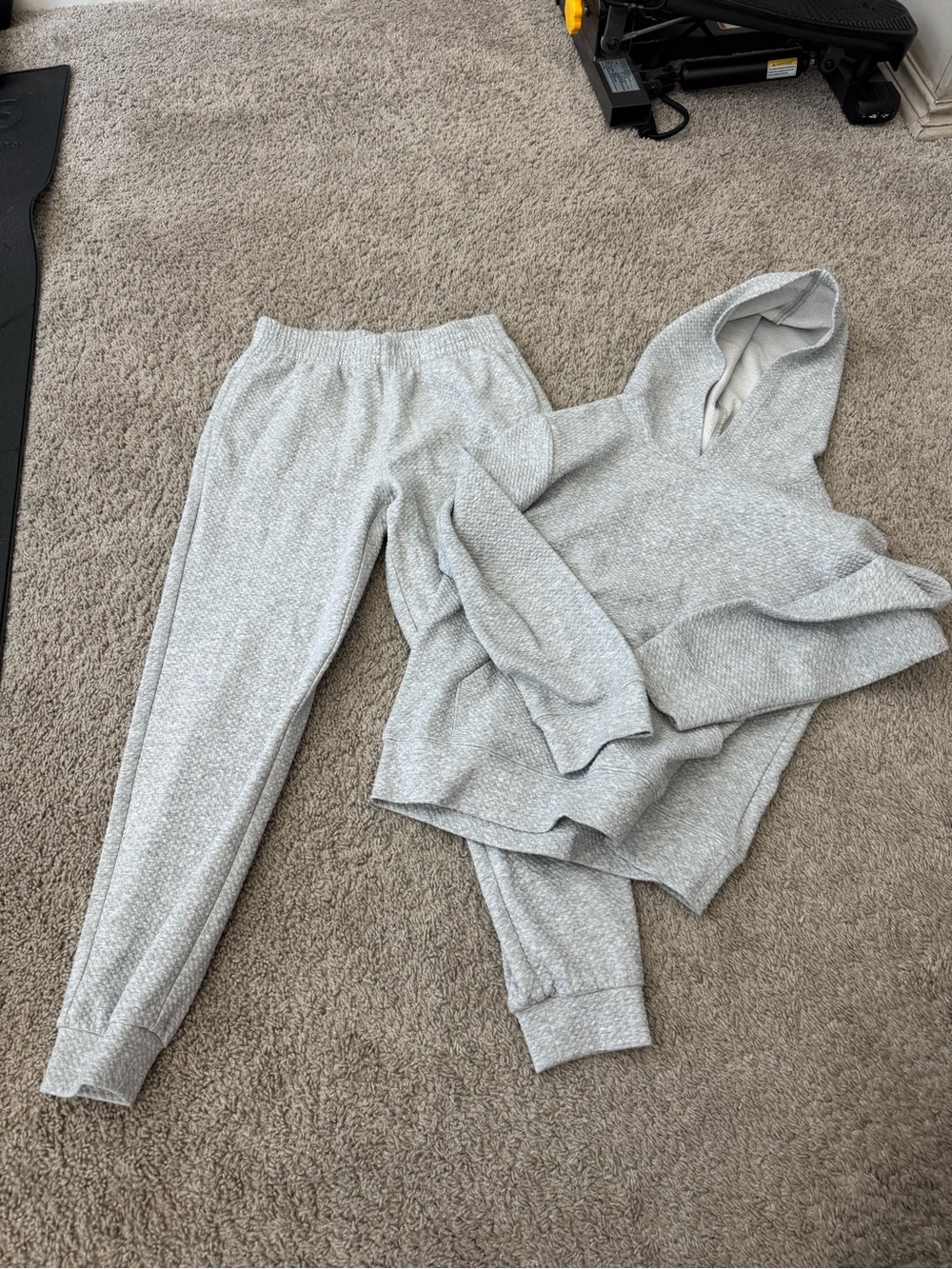 Layer 8 Kids Light Gray Hoodie and Jogger Set